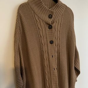 Merona shrug poncho  warm comfy worn 1x. Like new.